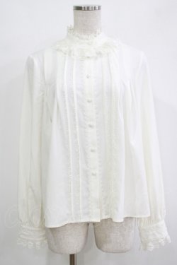 画像1: Cha Cha(海外ロリータブランド) / スタンドカラーブラウス M オフ H-25-11-01-055-PU-BL-NS-ZH