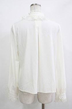 画像3: Cha Cha(海外ロリータブランド) / スタンドカラーブラウス M オフ H-25-11-01-055-PU-BL-NS-ZH