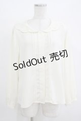 Fi.n.t / スカラップ刺繍襟ブラウス Free アイボリー H-25-11-01-056-CA-BL-NS-ZH