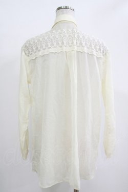 画像3: LIZ LISA / レース切替ブラウス Free 生成り H-25-11-01-057-LO-BL-NS-ZH