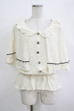 画像1: LIZ LISA / ケープ風トップス Free オフ H-25-11-01-060-LO-TO-NS-ZH