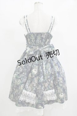 画像3: metamorphose / royalジャガードコルセット風ジャンパースカート サイズ1 ネイビー H-25-11-01-006-ME-OP-NS-ZH