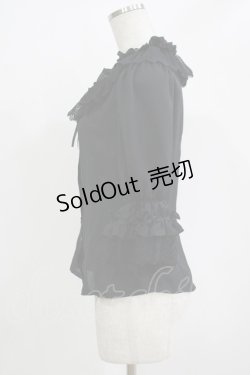 画像2: ALICE and the PIRATES / Faint memoryブラウス Free ブラック H-25-11-01-061-PA-BL-NS-ZH