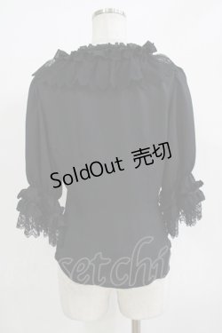 画像3: ALICE and the PIRATES / Faint memoryブラウス Free ブラック H-25-11-01-061-PA-BL-NS-ZH