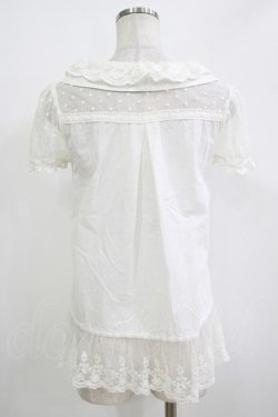 画像3: LIZ LISA / ドットチュールブラウス Free オフ H-25-11-01-064-LO-BL-NS-ZH