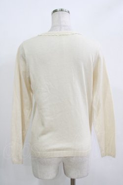 画像3: axes femme / パール使いカーディガン M 生成り H-25-11-01-065-AX-TO-NS-ZH