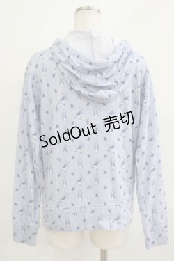 画像3: PINK HOUSE / モノトーンプリントピーターラビットパーカー 4（L） サックス H-25-11-01-066-LO-TO-NS-ZH