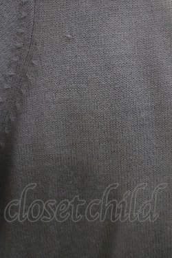 画像4: axes femme / アーガイルカーディガン M グレー H-25-11-01-070-AX-TO-NS-ZH