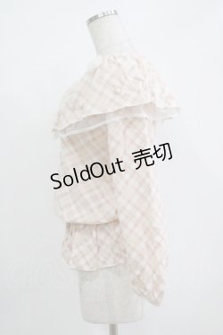 画像2: LIZ LISA / チェックフリルトップス Free ピンク H-25-11-01-076-LO-TO-NS-ZH