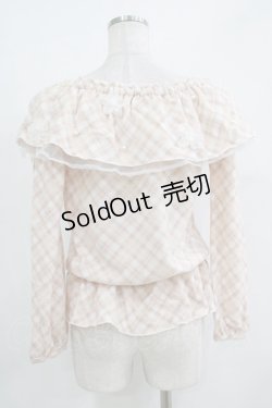 画像3: LIZ LISA / チェックフリルトップス Free ピンク H-25-11-01-076-LO-TO-NS-ZH
