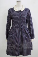 Fi.n.t / レジメンタルストライプワンピース Free ネイビー H-25-11-01-077-CA-OP-NS-ZH