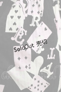 画像4: Angelic Pretty / トランプカーニバルジャンパースカート FREE ブラック H-25-11-01-078-AP-OP-YZ-ZH