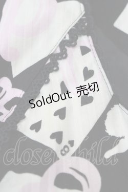 画像6: Angelic Pretty / トランプカーニバルジャンパースカート FREE ブラック H-25-11-01-078-AP-OP-YZ-ZH