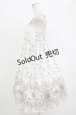 画像2: ALICE and the PIRATES / エリザベート〜闇夜に煌く星〜柄ジャンパースカートII Free オフホワイト H-25-11-01-009-PA-OP-NS-ZH