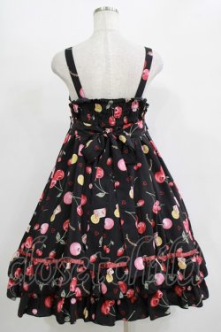 画像3: metamorphose / floating heart cherryベビードールジャンパースカート Free ブラック H-25-11-01-010-ME-OP-NS-ZH