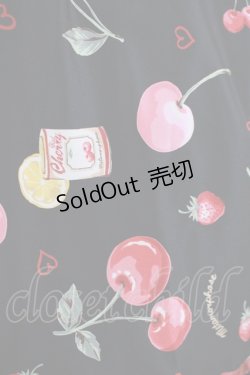 画像4: metamorphose / floating heart cherryベビードールジャンパースカート Free ブラック H-25-11-01-010-ME-OP-NS-ZH