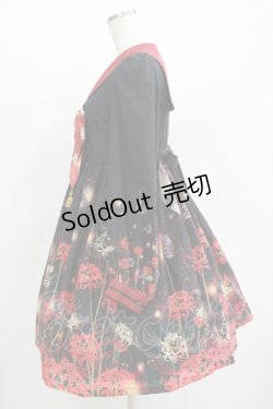 画像2: Royal Princess Alice / 彼岸花セーラーワンピース Free ブラック H-25-11-01-012-LO-OP-NS-ZH