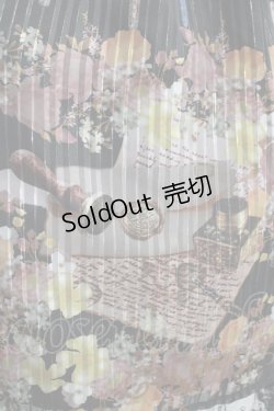 画像4: ALICE and the PIRATES / Victorian tear bottle柄ワンピース Free ブラック H-25-11-01-013-PA-OP-NS-ZH