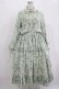 画像1: Another Walker（海外ロリータブランド） / 花柄ワンピース L グリーン H-25-11-01-016-PU-OP-NS-ZH (1)