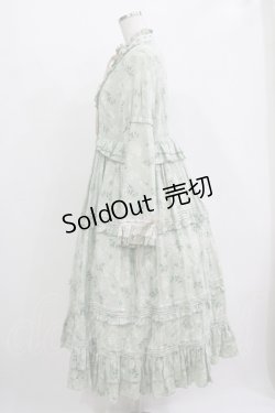 画像2: Another Walker（海外ロリータブランド） / 花柄ワンピース L グリーン H-25-11-01-016-PU-OP-NS-ZH