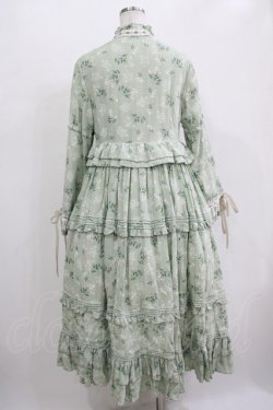 画像3: Another Walker（海外ロリータブランド） / 花柄ワンピース L グリーン H-25-11-01-016-PU-OP-NS-ZH