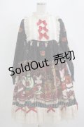 豹了个猫(OCELOT)（海外ロリータブランド） / ヨーク切替ワンピース M ブラック H-25-11-01-017-LO-OP-NS-ZH