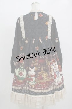 画像3: 豹了个猫(OCELOT)（海外ロリータブランド） / ヨーク切替ワンピース M ブラック H-25-11-01-017-LO-OP-NS-ZH
