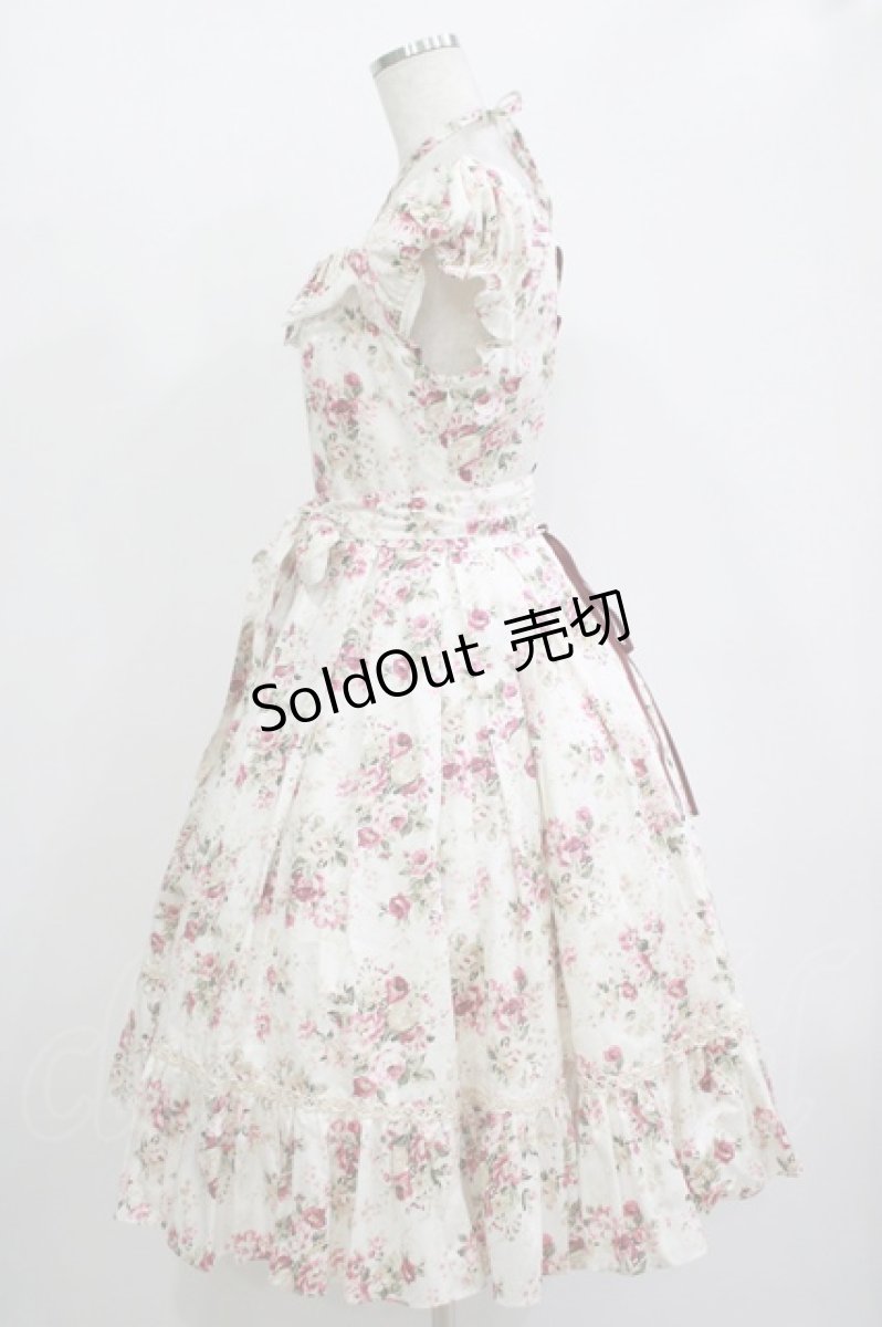 画像2: Victorian maiden / アンティークロココブーケポリーヌドレス Free ミルクティーローズ H-25-11-01-019-CL-OP-NS-ZH (2)