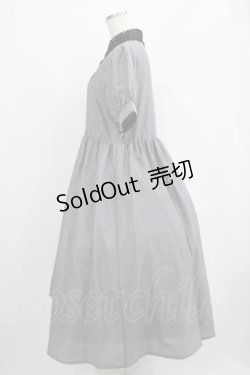 画像2: m petit by misako / ストライプワンピース M グレー H-25-11-01-020-LO-OP-NS-ZH