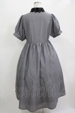 画像3: m petit by misako / ストライプワンピース M グレー H-25-11-01-020-LO-OP-NS-ZH
