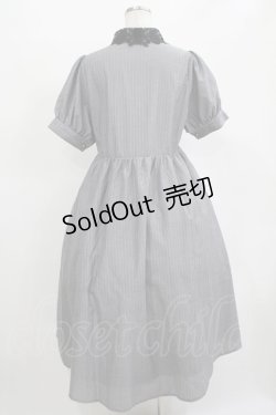 画像3: m petit by misako / ストライプワンピース M グレー H-25-11-01-020-LO-OP-NS-ZH
