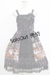 ALICE and the PIRATES / Rosy night’s Masquerade柄ジャンパースカートII Free パープル H-25-11-01-023-PA-OP-NS-ZH