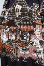 画像4: ALICE and the PIRATES / Rosy night’s Masquerade柄ジャンパースカートII Free パープル H-25-11-01-023-PA-OP-NS-ZH (4)