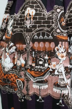 画像4: ALICE and the PIRATES / Rosy night’s Masquerade柄ジャンパースカートII Free パープル H-25-11-01-023-PA-OP-NS-ZH
