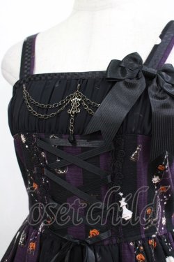 画像5: ALICE and the PIRATES / Rosy night’s Masquerade柄ジャンパースカートII Free パープル H-25-11-01-023-PA-OP-NS-ZH