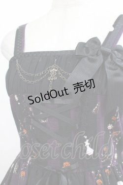 画像5: ALICE and the PIRATES / Rosy night’s Masquerade柄ジャンパースカートII Free パープル H-25-11-01-023-PA-OP-NS-ZH