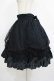 画像2: Victorian maiden / エレガントレーシーフリルスカラップスカート FREE ブラック H-25-11-01-024-CL-SK-YZ-ZH (2)