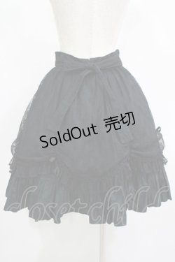 画像3: Victorian maiden / エレガントレーシーフリルスカラップスカート FREE ブラック H-25-11-01-024-CL-SK-YZ-ZH