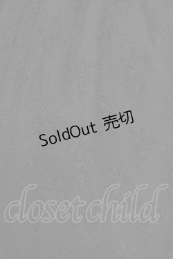 画像4: Victorian maiden / エレガントレーシーフリルスカラップスカート FREE ブラック H-25-11-01-024-CL-SK-YZ-ZH