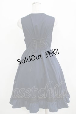 画像3: Amavel / ヴィランズ刺繍 ジャンパースカート Free ネイビー H-25-11-02-1026-CA-OP-NS-ZH