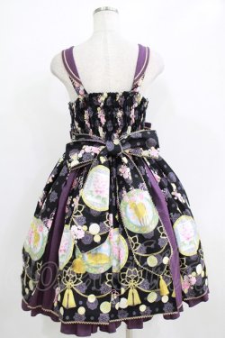 画像3: metamorphose / 花鹿の万華鏡タックジャンパースカート Free 黒檀 H-25-11-02-1002-ME-OP-NS-ZH