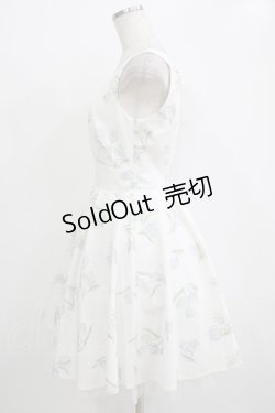 画像2: Secret Honey / チューリップ柄ワンピース Free オフ H-25-11-02-1027-CA-OP-NS-ZH