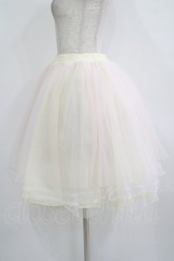 画像2: E hyphen world gallery / チュールスカート Free ピンク H-25-11-02-1028-LO-SK-NS-ZH