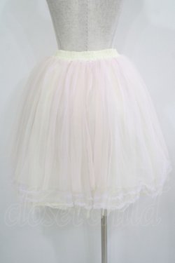 画像3: E hyphen world gallery / チュールスカート Free ピンク H-25-11-02-1028-LO-SK-NS-ZH