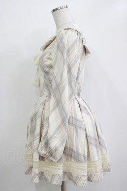 画像2: LIZ LISA / チェックセーラーワンピース Free オフ/グレー H-25-11-02-1031-LO-OP-NS-ZH