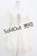 LIZ LISA / スカラップ刺繍ワンピース Free オフ H-25-11-02-1032-LO-OP-NS-ZH