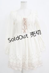 LIZ LISA / スカラップ刺繍ワンピース Free オフ H-25-11-02-1032-LO-OP-NS-ZH