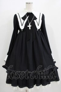 Angelic Pretty / Innocent Chorusワンピース Free ブラック H-25-11-02-1003-AP-OP-NS-ZH