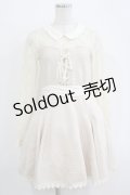 LIZ LISA / ウエストリボンワンピース Free 生成り H-25-11-02-1033-LO-OP-NS-ZH
