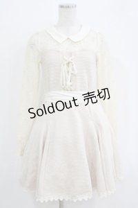 LIZ LISA / ウエストリボンワンピース Free 生成り H-25-11-02-1033-LO-OP-NS-ZH